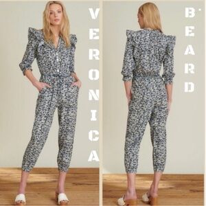 Veronica Beard sz 14 tanya jumpsuit